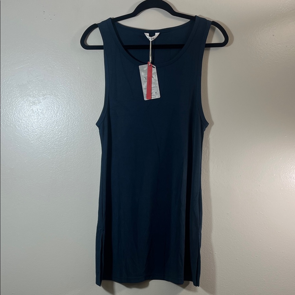 YYA Chic black Sleeveless Mini Dress